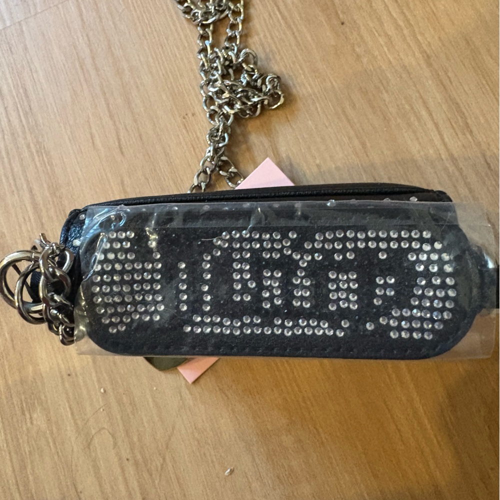 Juicy couture all that glitters Black Studded Chain Shoulder Bag - Picture 4 of 5